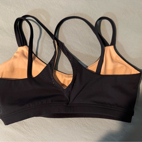 BuffBunny Black Airbrush Laser Sports Bra Small - Picture 4 of 6